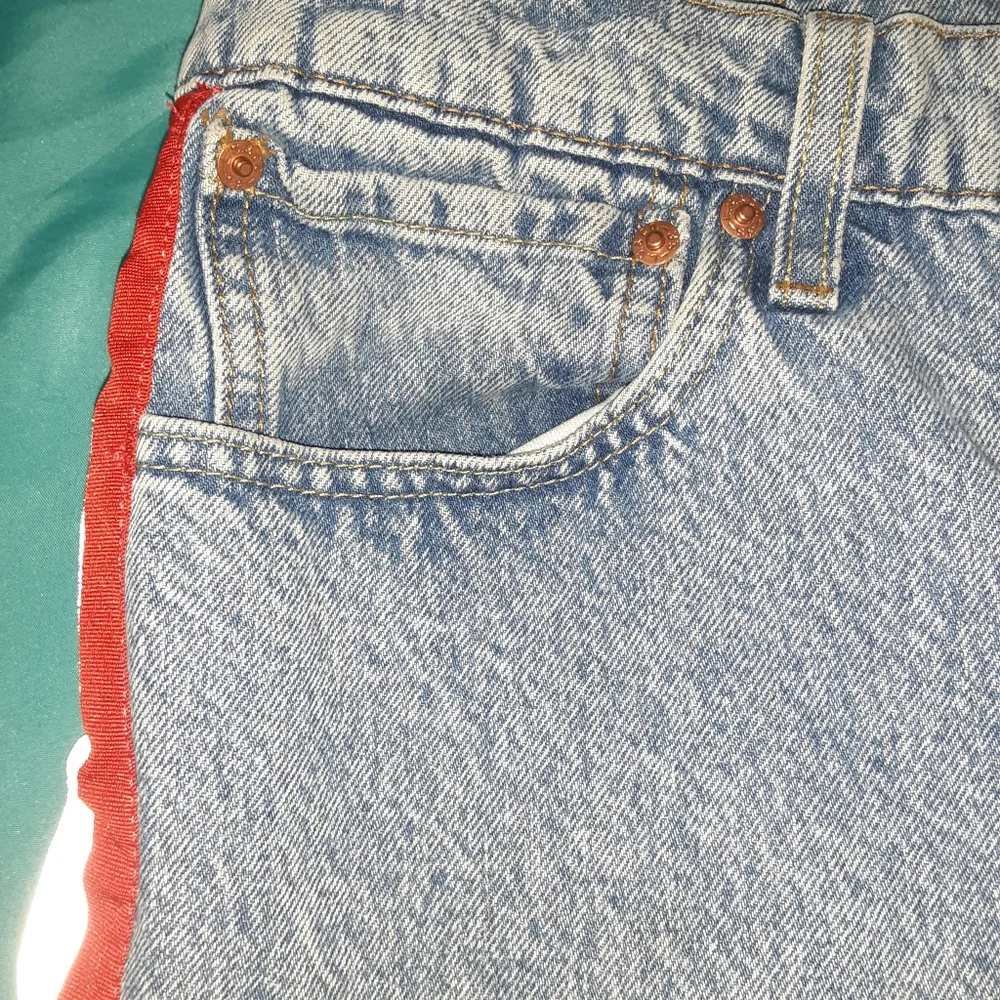 LEVI'S 512 JEANS WITH REFLECTIVE STRIPES, SIZE 40